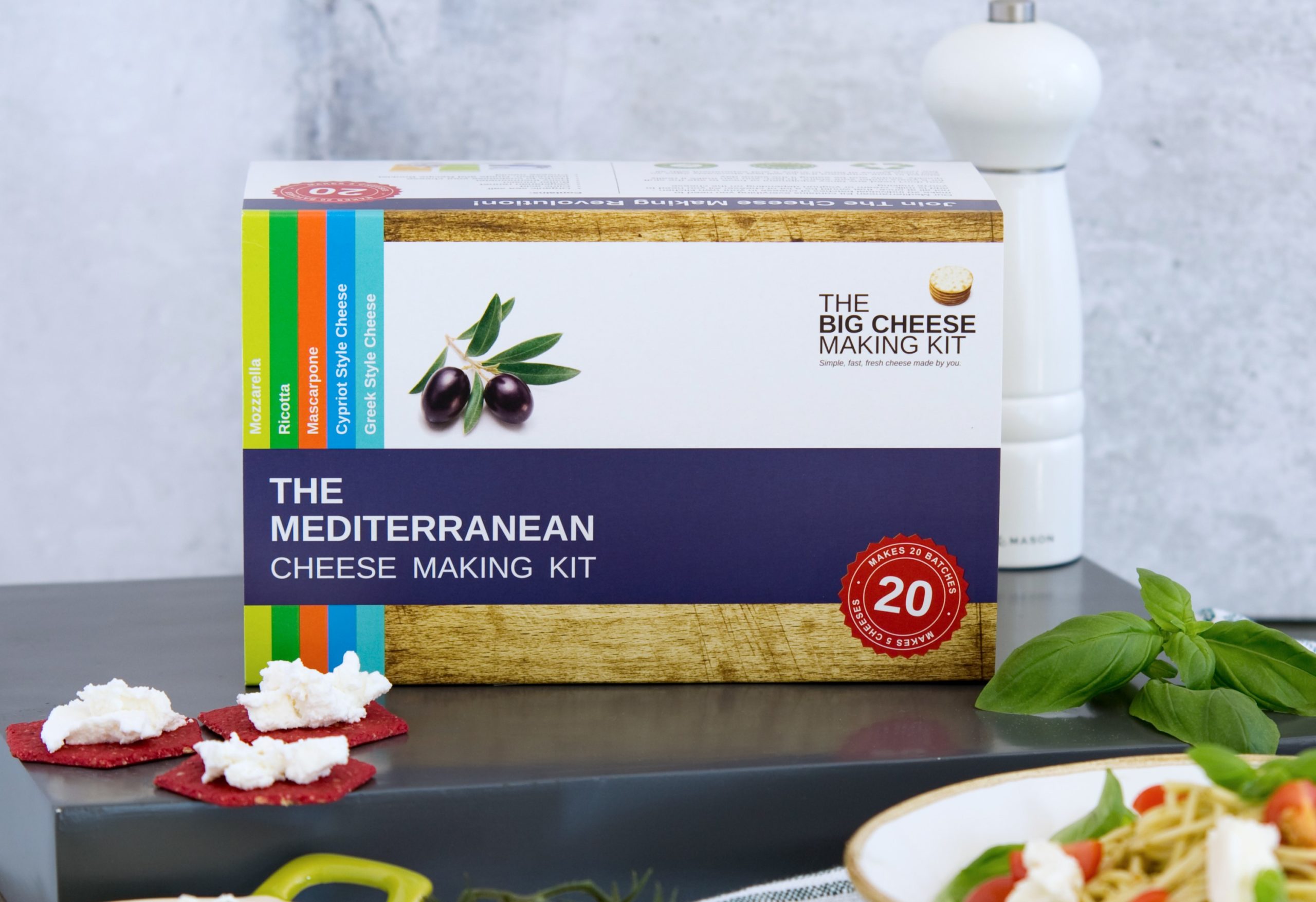 Mediterranean Cheese Making Kit